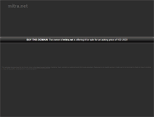 Tablet Screenshot of mitra.net