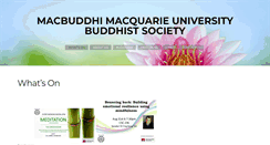 Desktop Screenshot of macbuddhi.mitra.org.au